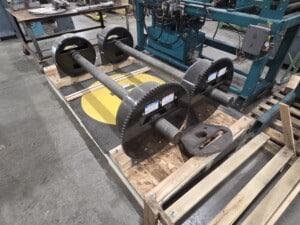 Drop-in Uncoiler Drum Assy w/ 2 Center Lift Plate