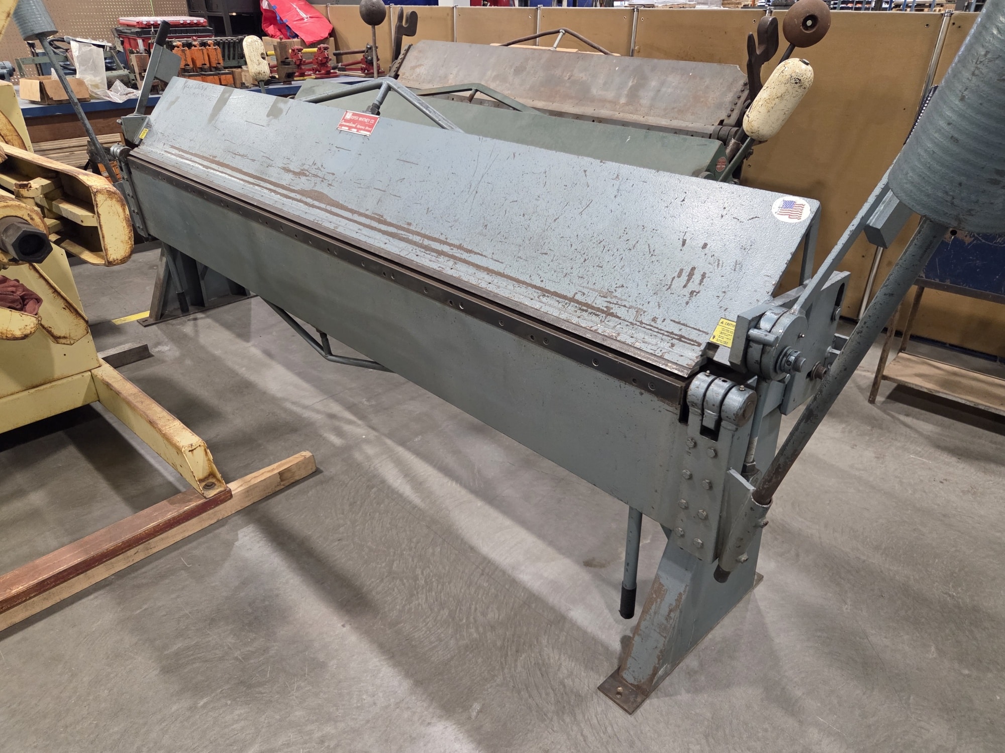 Roper Whitney 1016 (10′ x 16ga.) Straight Handbrake