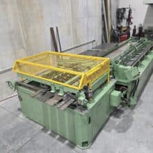 Nor Service / Maplewood 10′ Snap Pipe Line Consisting of Panel Duplex Rollformer, 10′ transfer table, 10′ Pipe Roller w/ Bead & Crimp, Wired 230V/3ph