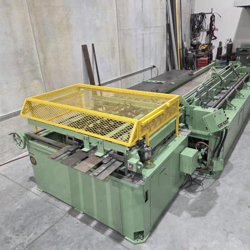 Nor Service / Maplewood 10′ Snap Pipe Line Consisting of Panel Duplex Rollformer, 10′ transfer table, 10′ Pipe Roller w/ Bead & Crimp, Wired 230V/3ph
