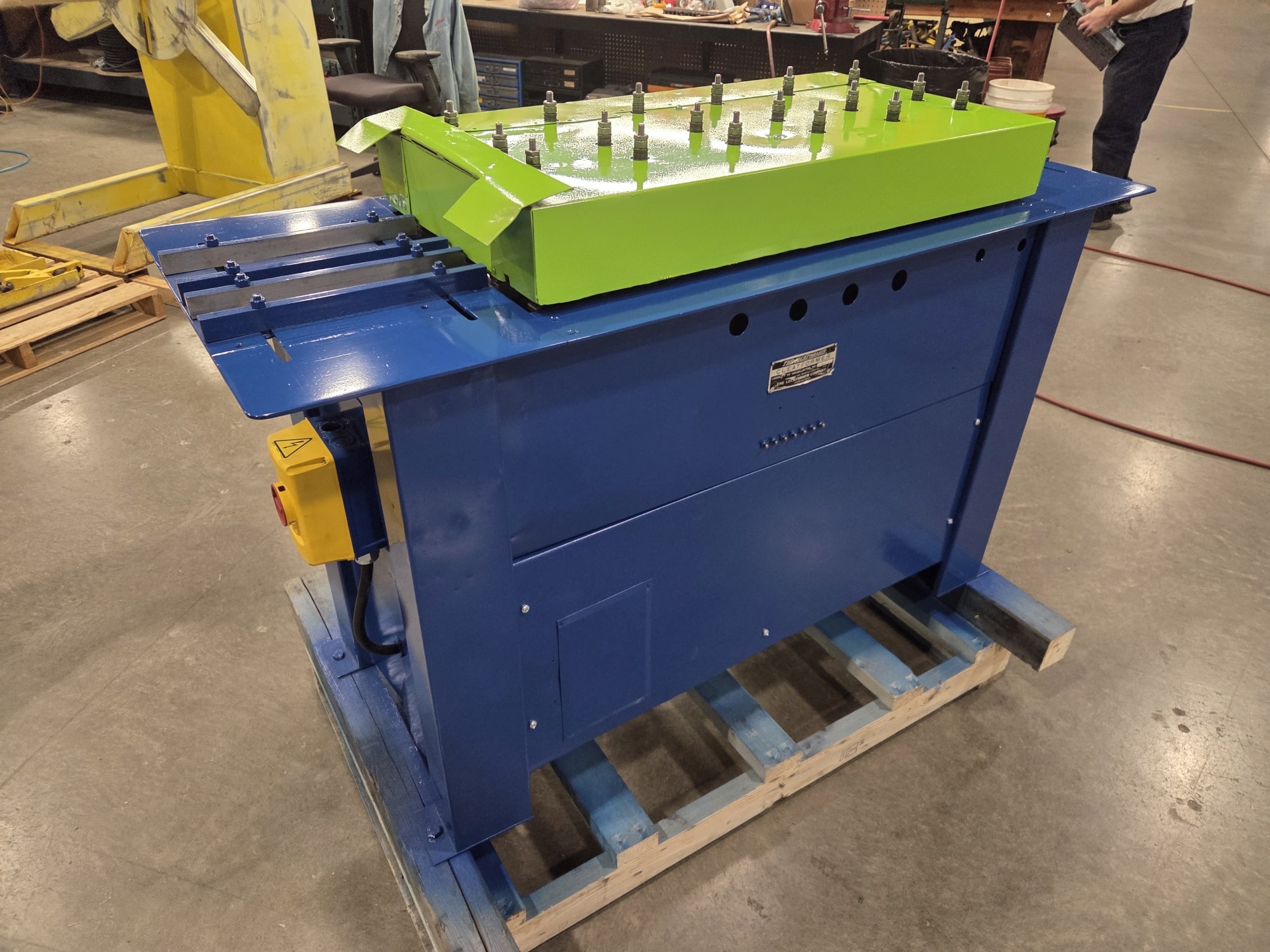 Lockformer Triplex Rollformer REBUILT w/ Slip and Drive Rolls Wired 230V/3ph