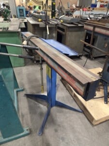 Roper Whitney Magnabend 4′ Model MBB4181 s/n983-4-87 Wired 110V