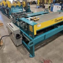 Iowa Precision Plasma Laser Coil Feed Model PLCF6016 s/n PLCF220412006 w/ 4 drop-in uncoilers Model GFD4S6012KLPHM s/n UC220412003 4 station auto select model CS4S-60, no beading
